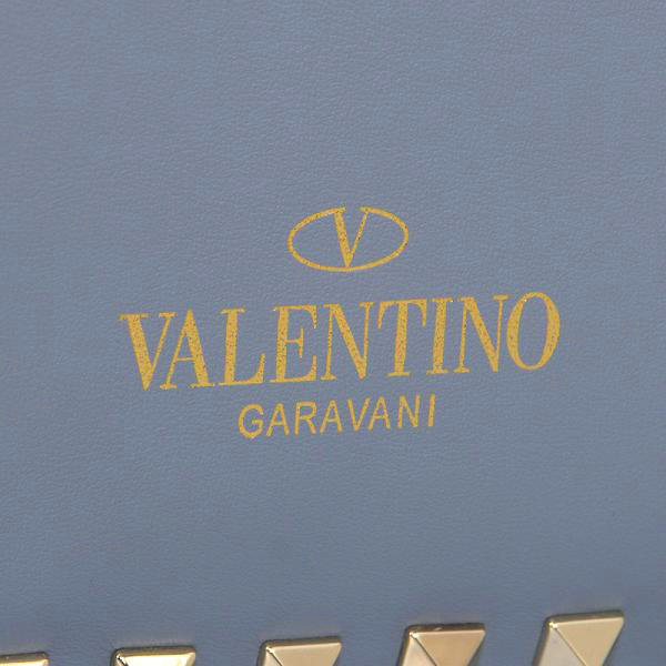 2014 Valentino Garavani rockstud medium tote bag 1917 grey